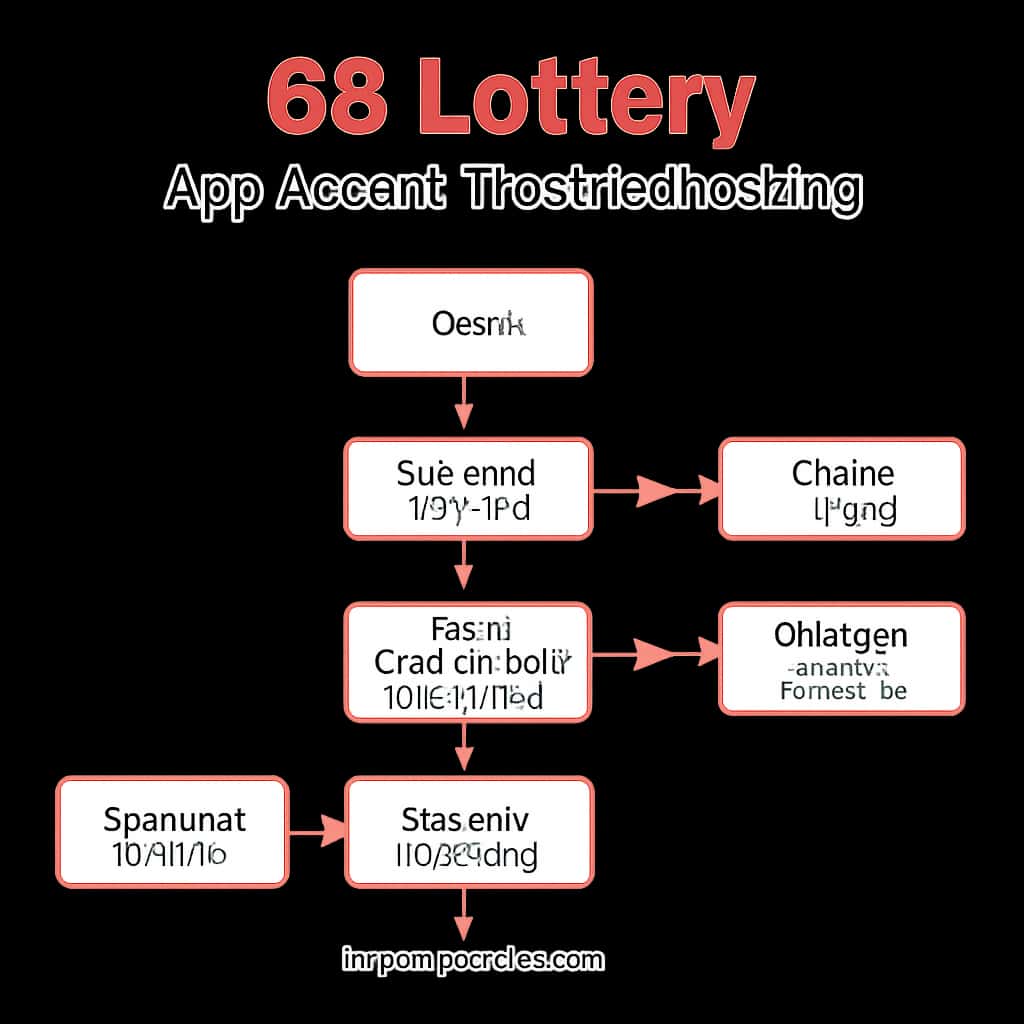 An educational diagram for troubleshooting 66 Lottery App Access.