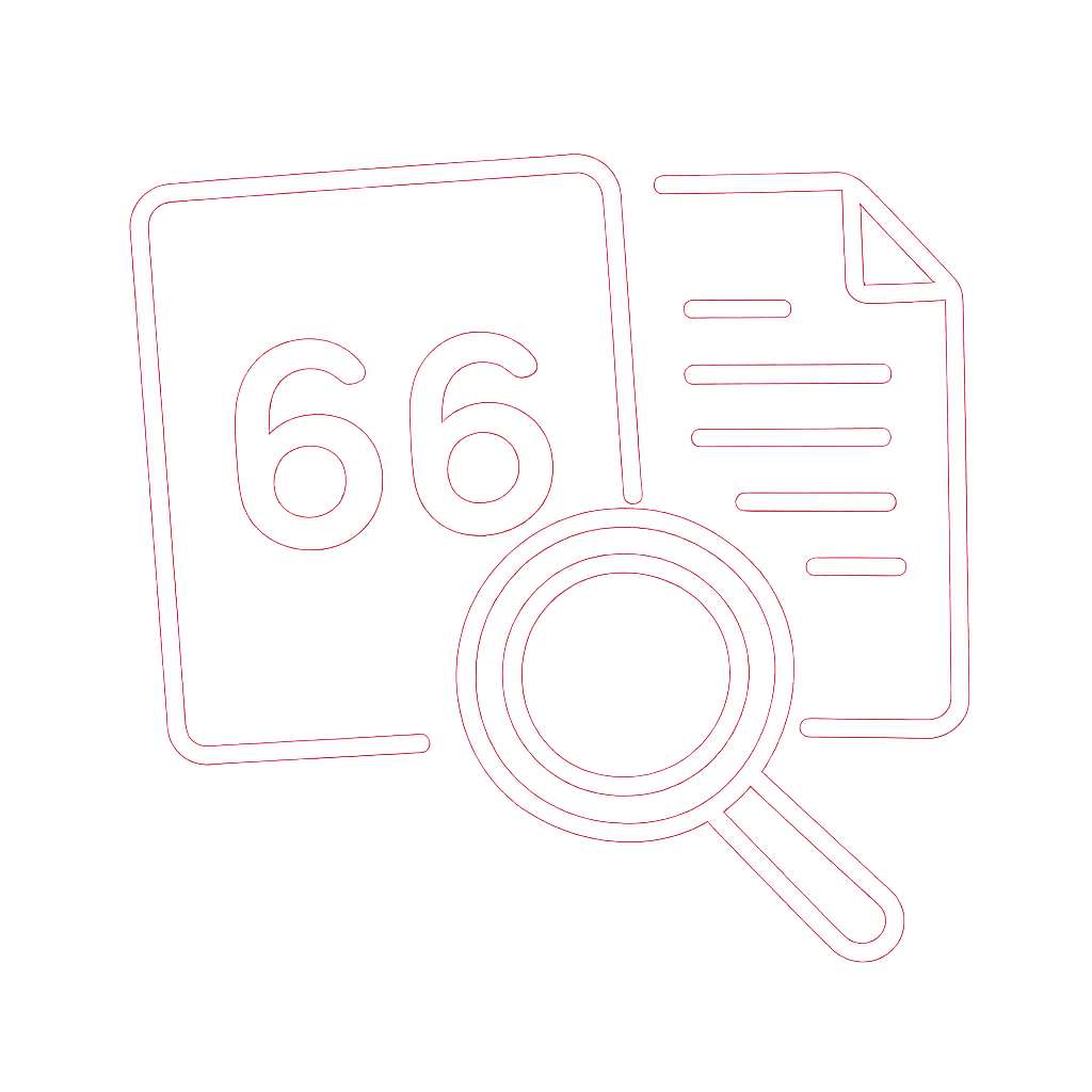 Icon representing 66 Lottery Device Compatibility.