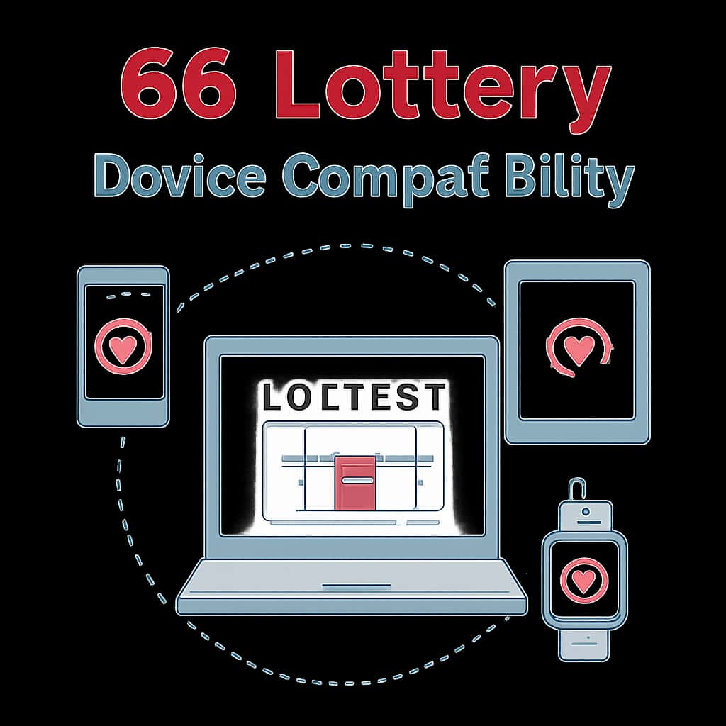 Illustration depicting 66 Lottery Device Compatibility.