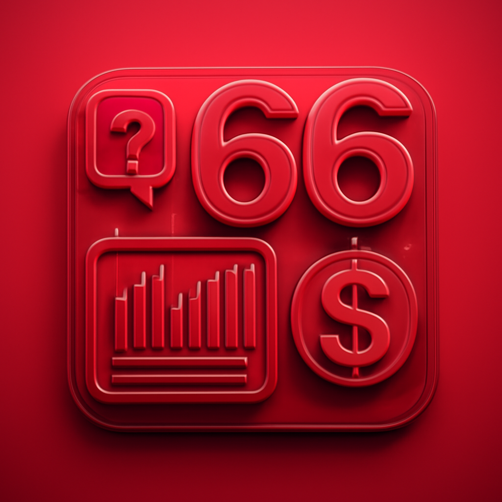 Diagram illustrating navigation features of the 66 Lottery app.