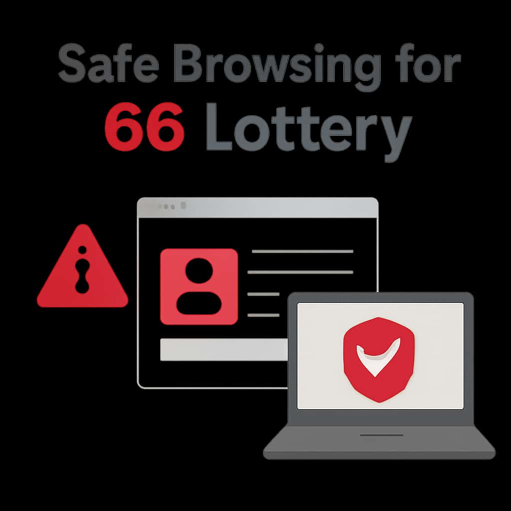 An educational diagram about Safe Browsing for 66 Lottery.